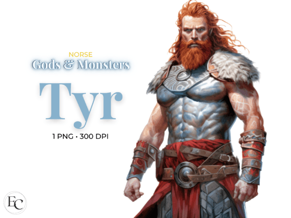 Download Pagan Sublimation Tyr Norse God Clipart - Pagan Collection