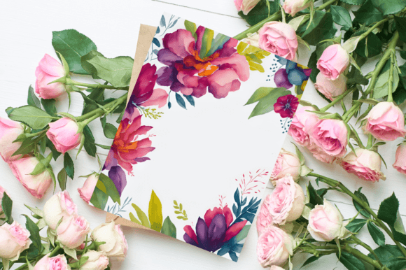 Download Watercolor Invitation Card Background - Invitation card background Collection
