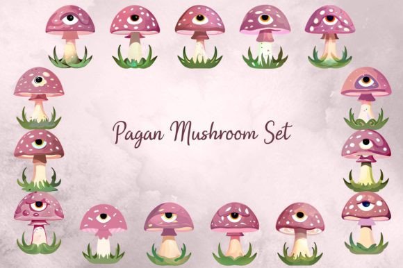 Download Pagan Mushroom Set - Pagan Collection