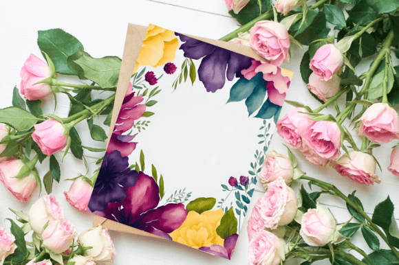 Download Watercolor Invitation Card Background - Invitation card background Collection