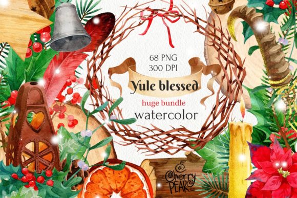 Download Christmas Clipart, Yule Pagan PNG - Pagan Collection